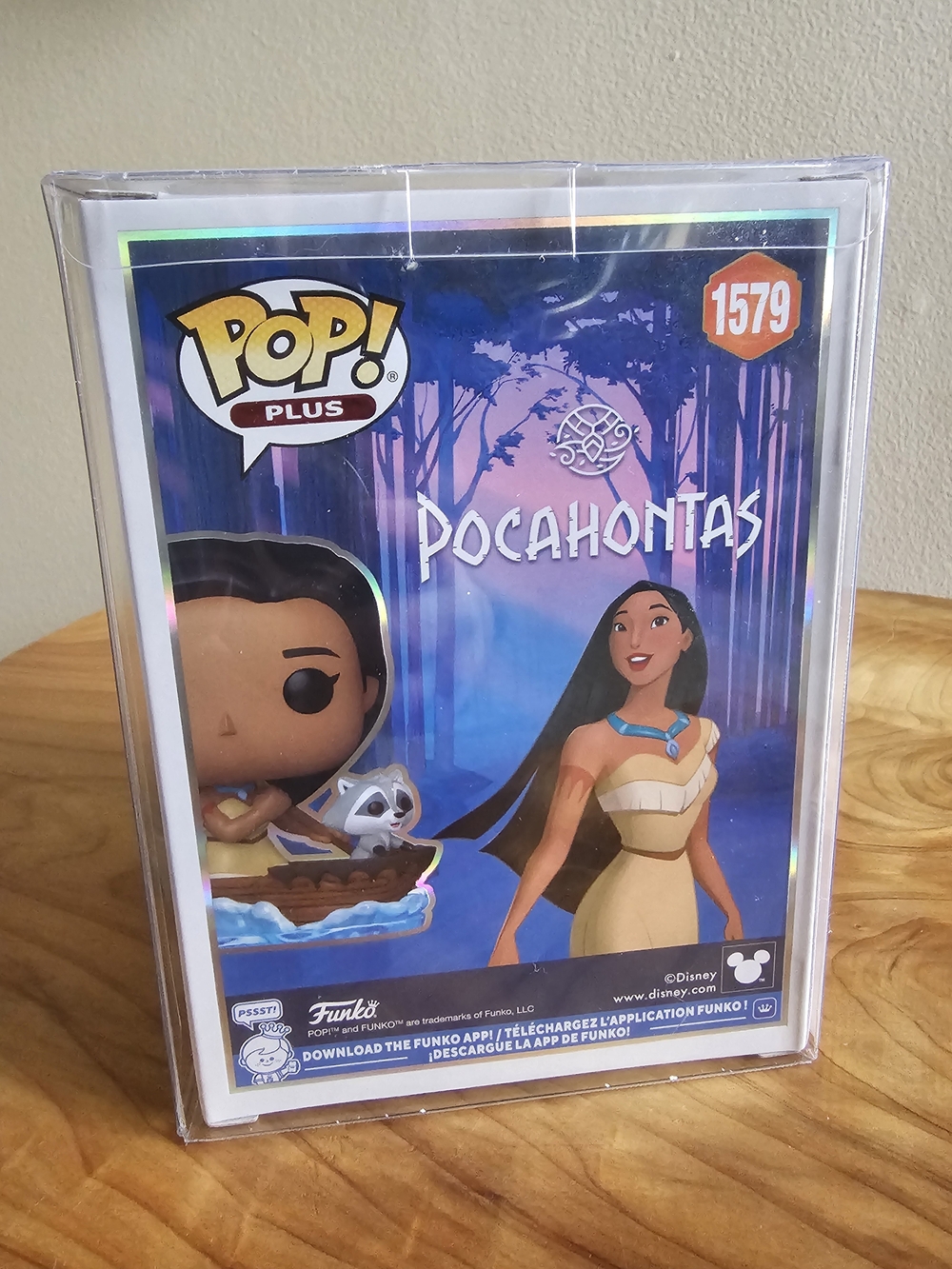 Funko Pop! Plus Pocahontas Vinyl Figure #1579 - Teal & Brown Accents - Picture 4 of 6